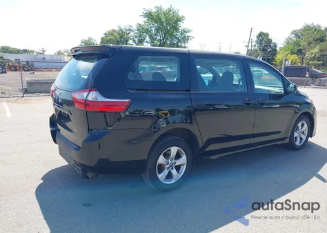 2018 Toyota Sienna L 7 Passenger from USA, damaged, VIN 5TDZZ3DC4JS913801